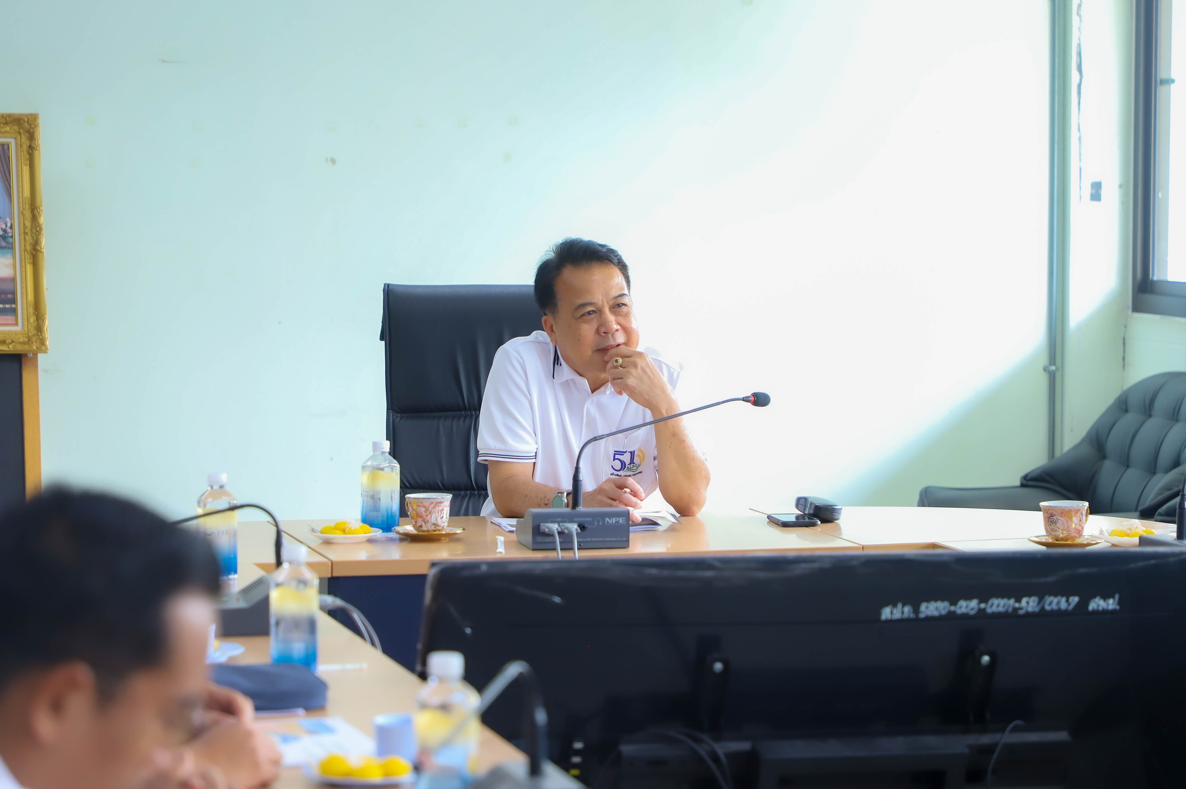 title - รองเลขาฯ ส.ป.ก. ลงพื้นที่มอบนโยบายการดำเนินงานแก่ สพป. พร้อมทั้งตรวจเยี่ยม ส.ป.ก.ปทุมธานี